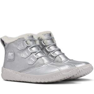 DISNEY X SOREL Out N About PLUS FROZEN ll - Pure Silver - SZ 7 - Waterproof